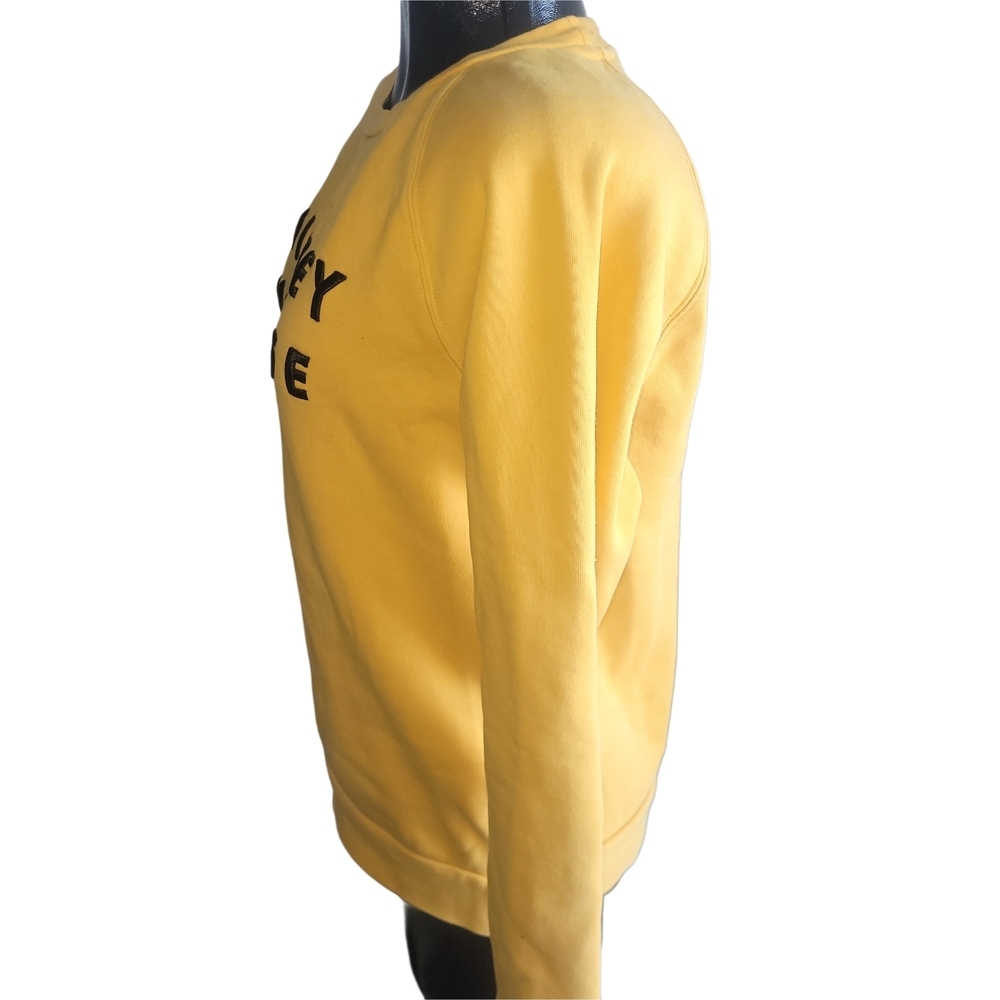 Frank And Oak Disney Collab Mickey Mouse Yellow Classic Sweatshirt Size S - Picture 5 of 7